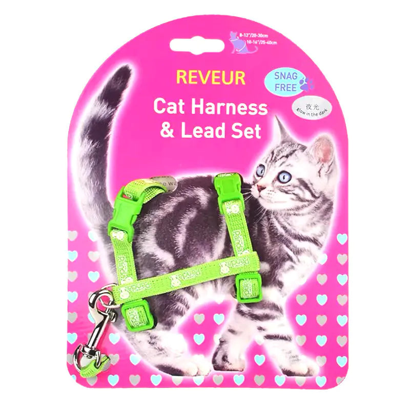Reflekterande bröstrem för katt